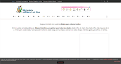 Desktop Screenshot of dibujosparacolorearonline.es